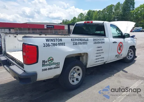 2017 Chevrolet Silverado 1500 Work Truck from USA, damaged, VIN 1GCNCNEH0HZ225289